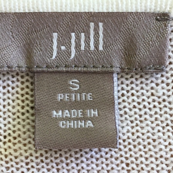 J.Jill Open Short Cardigan SP - Picture 4 of 8